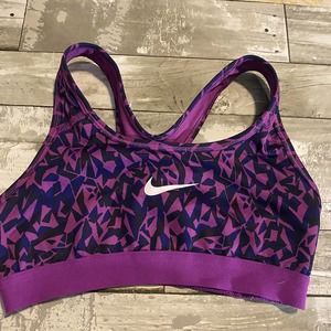 Nike purple sports bra XS